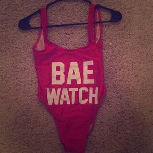 Private Party Bae Watch bathing suit size small